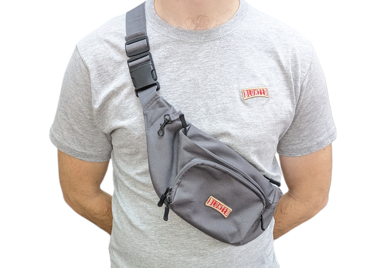 Grey fanny pack hot sale